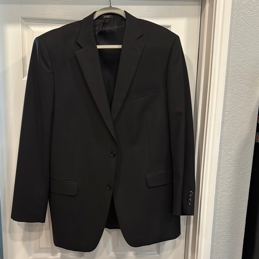 Men's Jones of New York Wool Black Blazer